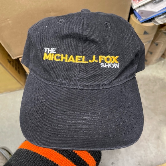 The Michael J. Fox Show Sitcom Tv Series Y2K 2013 Cast & Crew Hat Cap(RARE)